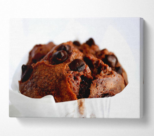  A Canvas Print of Chocolate Chip Muffin Canvas Art