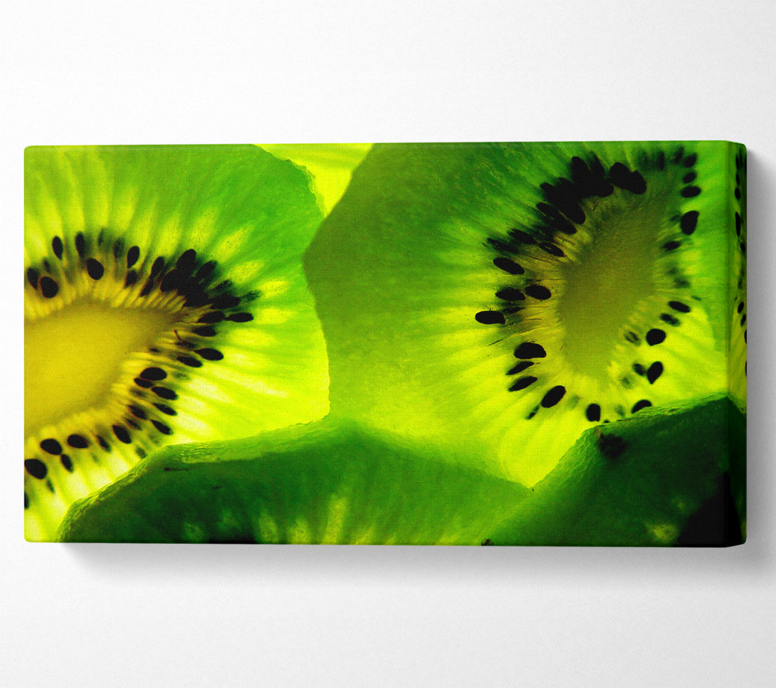  A Canvas Print of Kiwi Close-Up Canvas Print