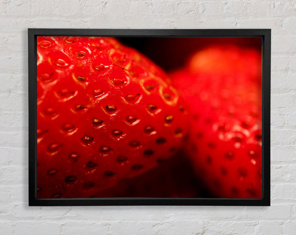 Strawberry Treat Framed Print