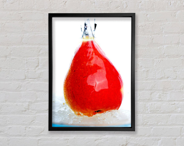 Red Pair Cascade Framed Print
