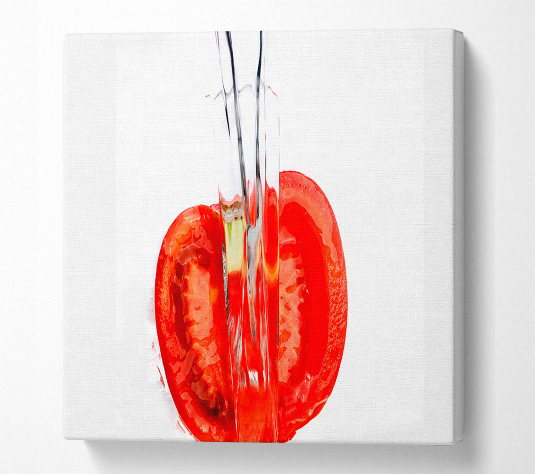  A Canvas Print of Tomato Waterfall Canvas Art