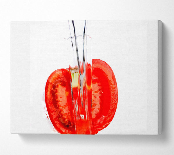  A Canvas Print of Tomato Waterfall Canvas Art
