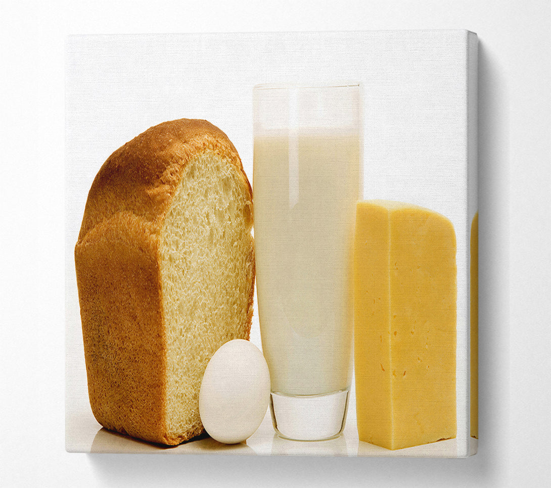  A Canvas Print of All Dairy Canvas Wall Art