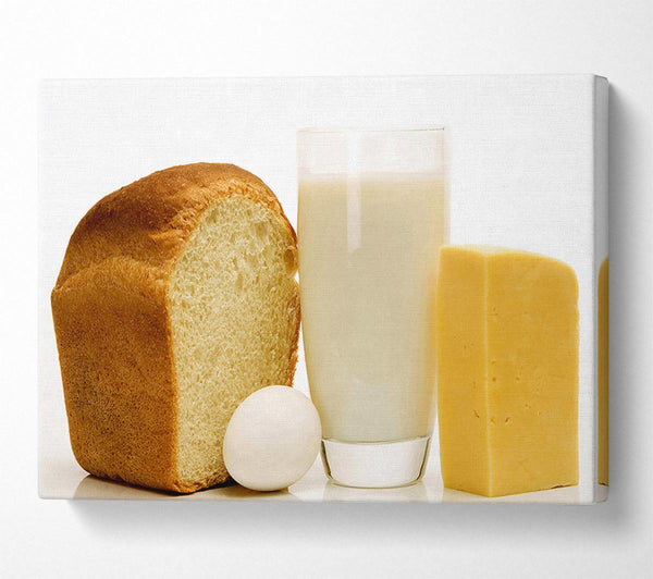  A Canvas Print of All Dairy Canvas Wall Art