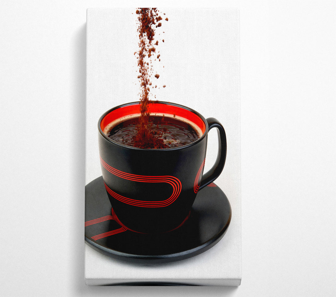  A Canvas Print of Coffee Bean Pour Canvas Art