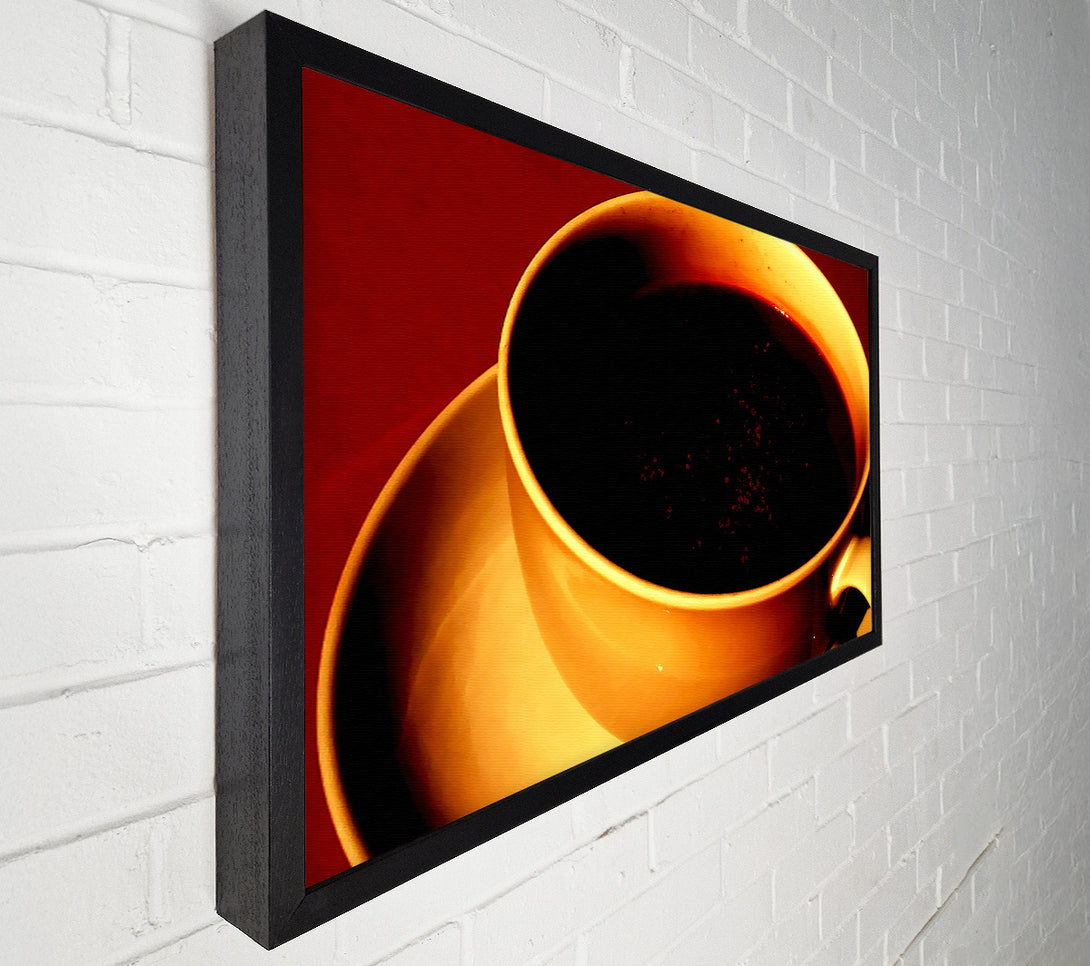  A Canvas Print of Coffee In Sunlight Canvas Art