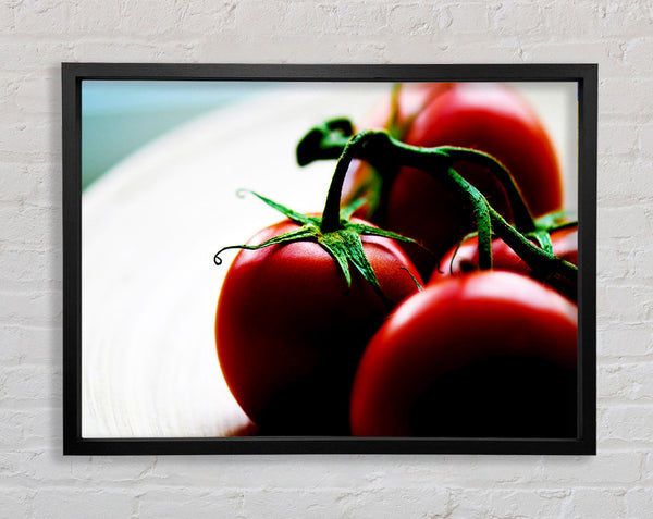 Tomato Stalk Framed Print