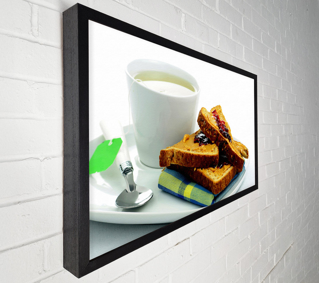  A Canvas Print of Tea And Toast Canvas Print