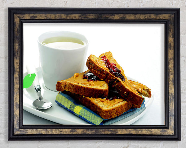 Tea And Toast Framed Print