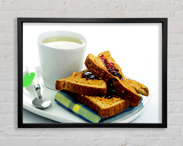 Tea And Toast Framed Print
