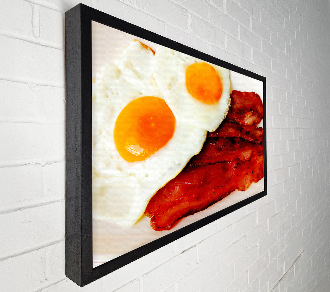  A Canvas Print of Eggs And Bacon Canvas Print