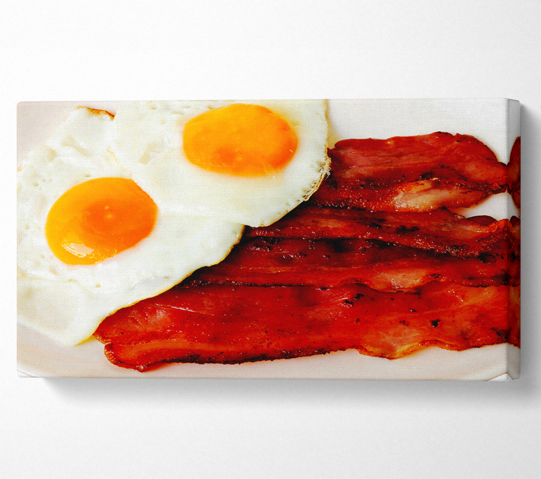  A Canvas Print of Eggs And Bacon Canvas Print