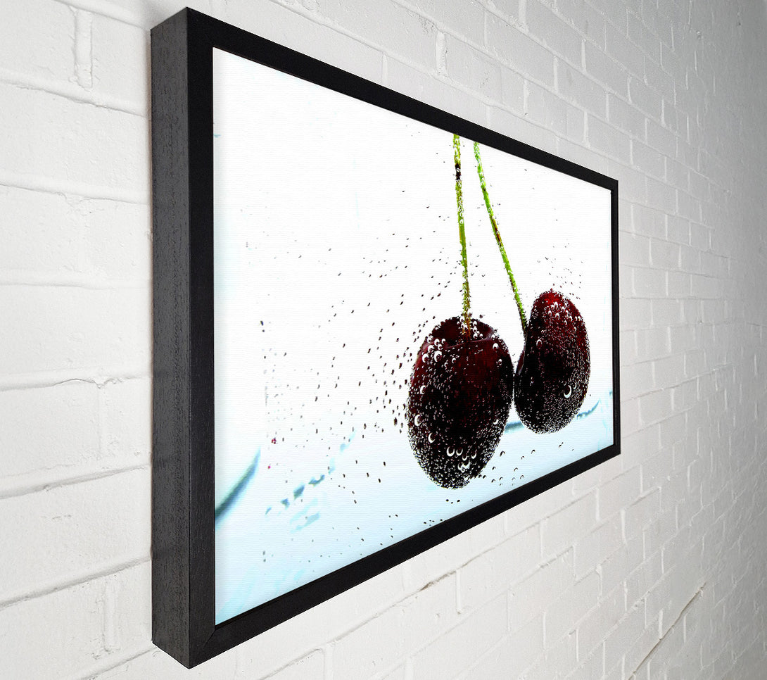  A Canvas Print of Twin Cherry Fizz Canvas Wall Art
