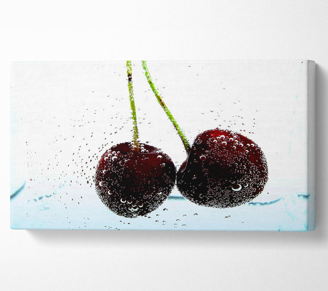  A Canvas Print of Twin Cherry Fizz Canvas Wall Art