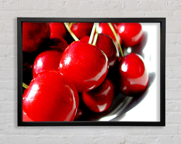 Red Cherry Treat Framed Print