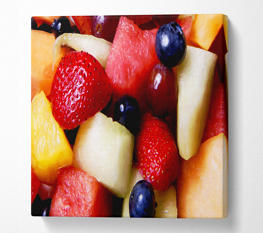  A Canvas Print of Summer Fruit Selections Canvas Wall Art