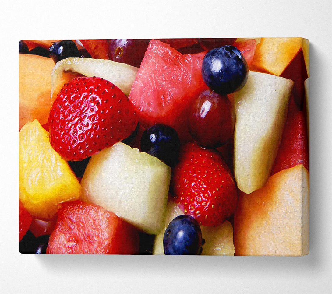  A Canvas Print of Summer Fruit Selections Canvas Wall Art
