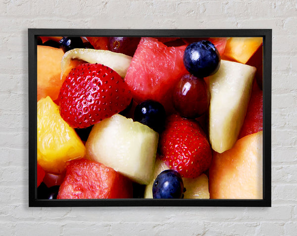Summer Fruit Selections Framed Print