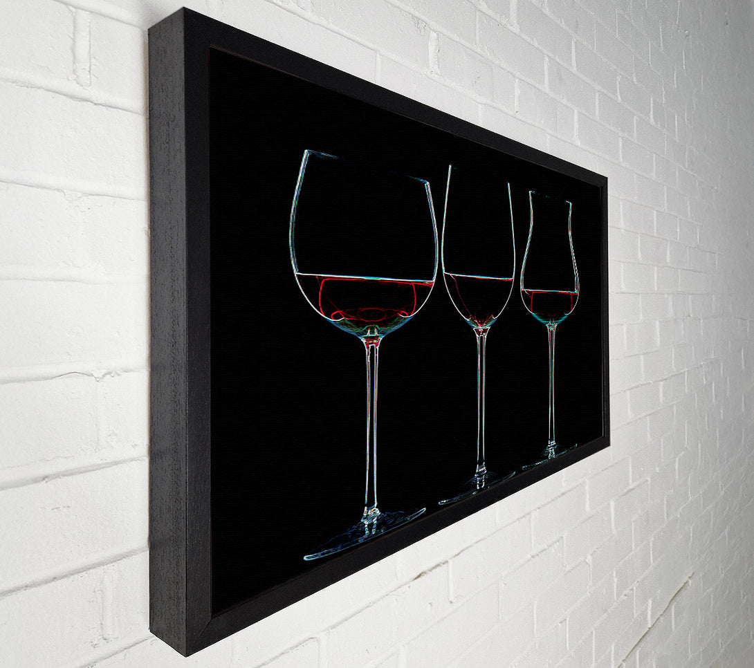  A Canvas Print of Wine Glass Canvas Art