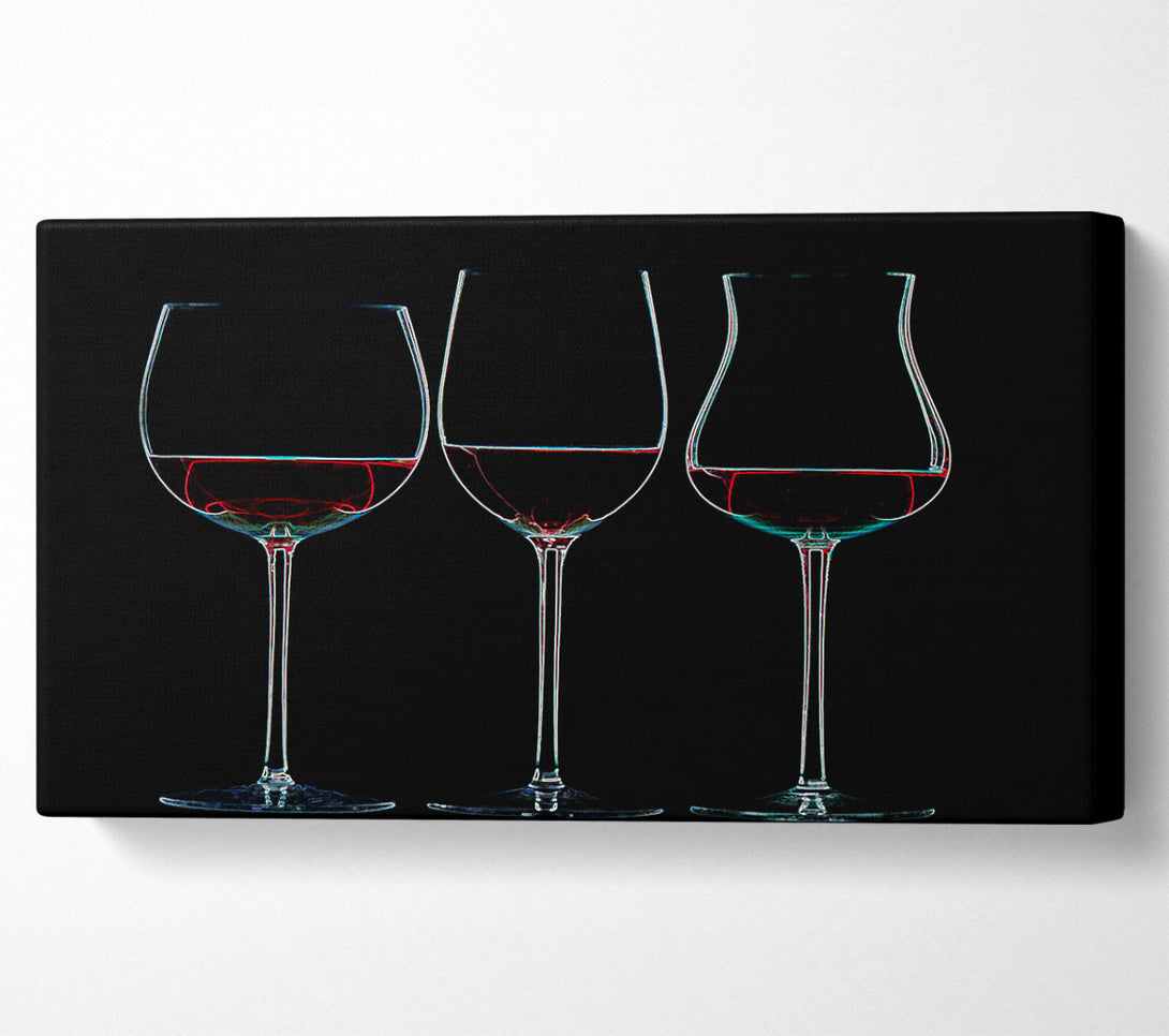  A Canvas Print of Wine Glass Canvas Art