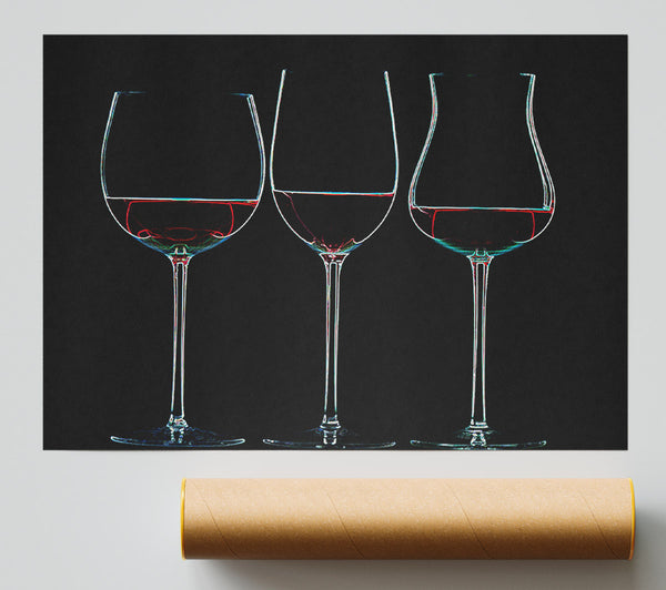 Wine Glass Print