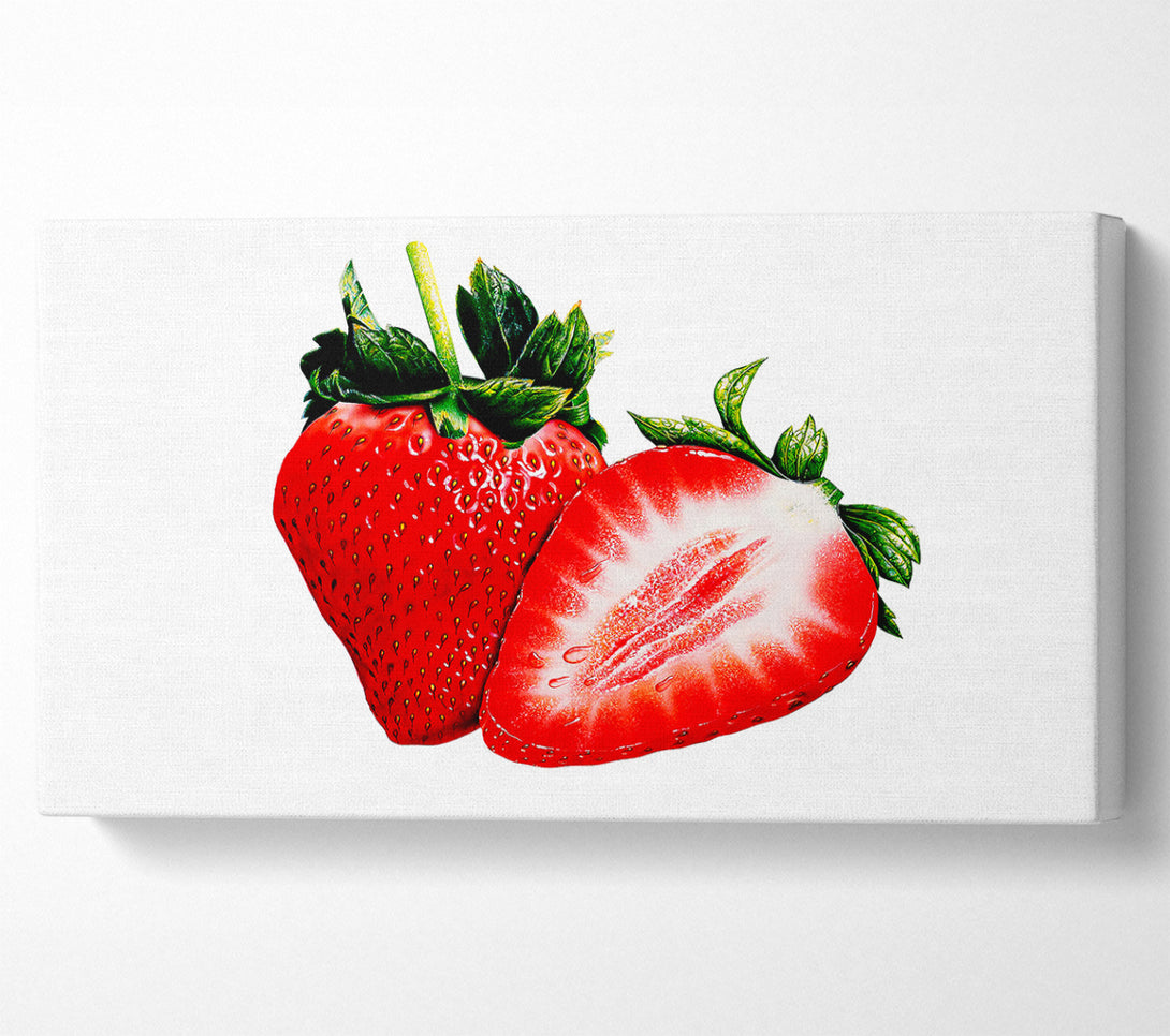  A Canvas Print of Strawberrys Canvas Wall Art