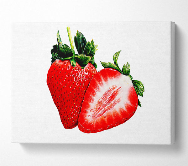  A Canvas Print of Strawberrys Canvas Wall Art