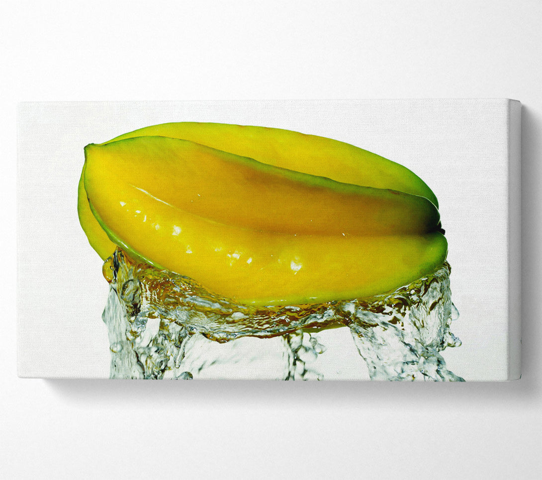  A Canvas Print of Exotic Splash Canvas Print