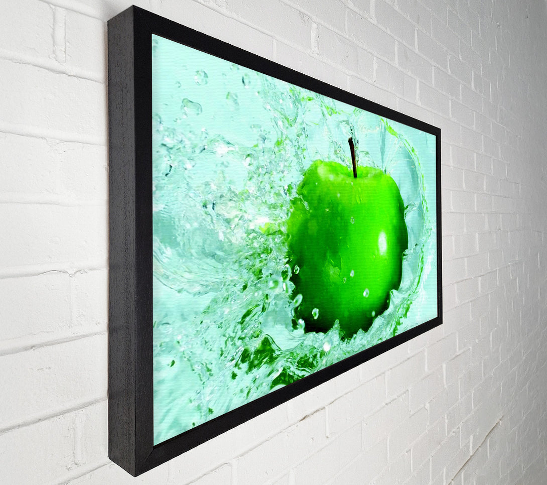  A Canvas Print of Apple Splash Canvas Print