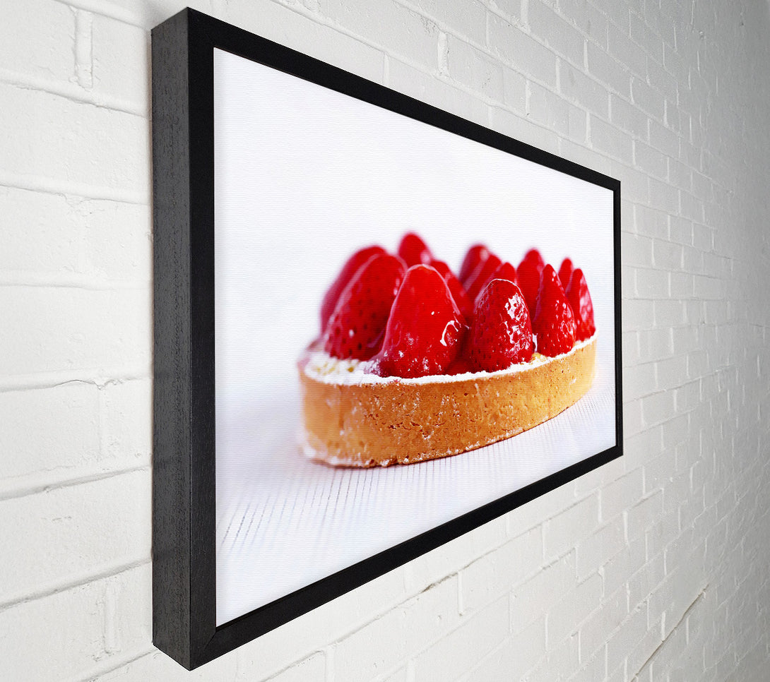  A Canvas Print of Strawberry Tart Canvas Wall Art