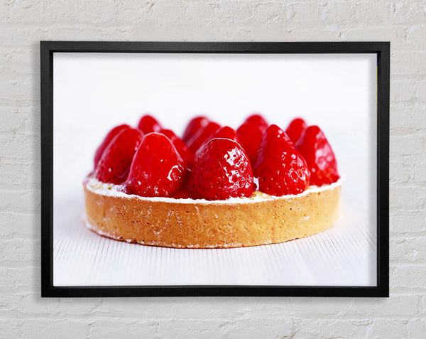 Strawberry Tart Framed Print