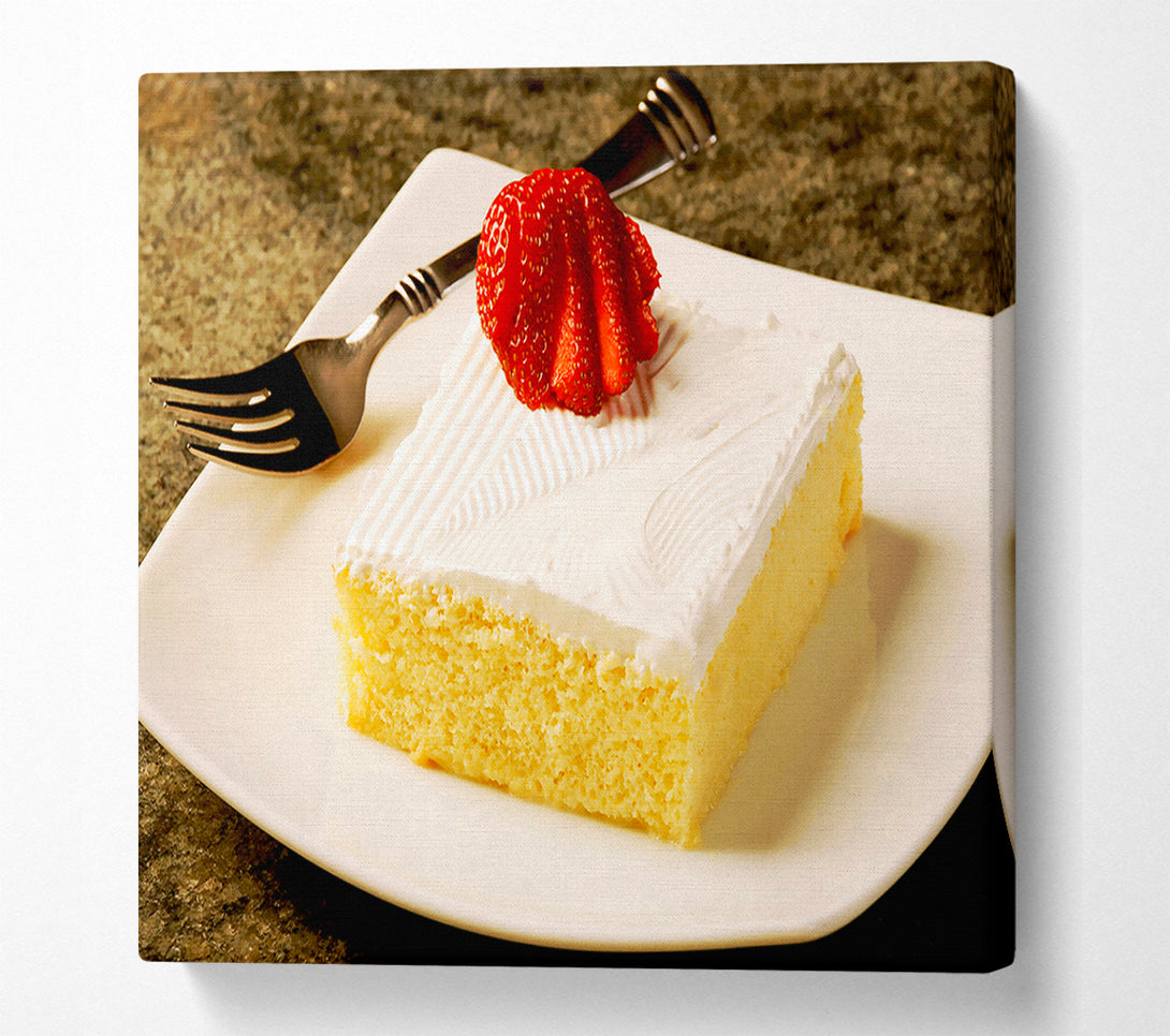  A Canvas Print of Afternoon Treat Canvas Art