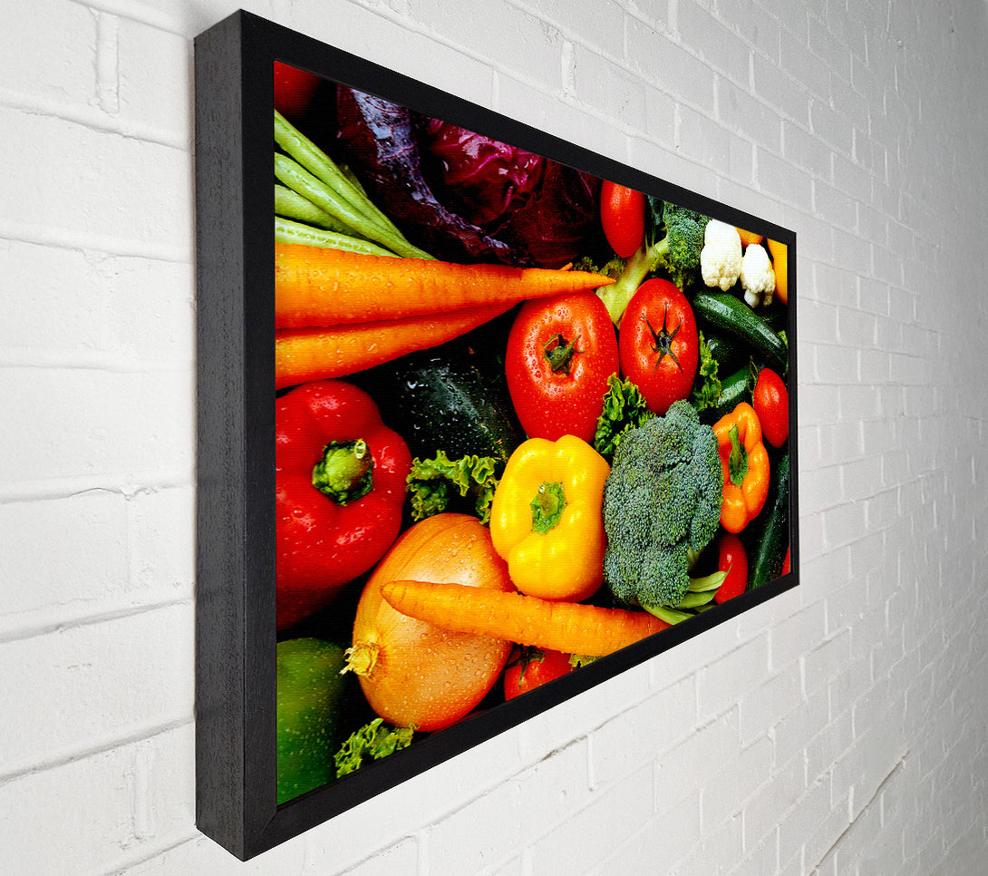  A Canvas Print of Vegetable Supreme Canvas Art