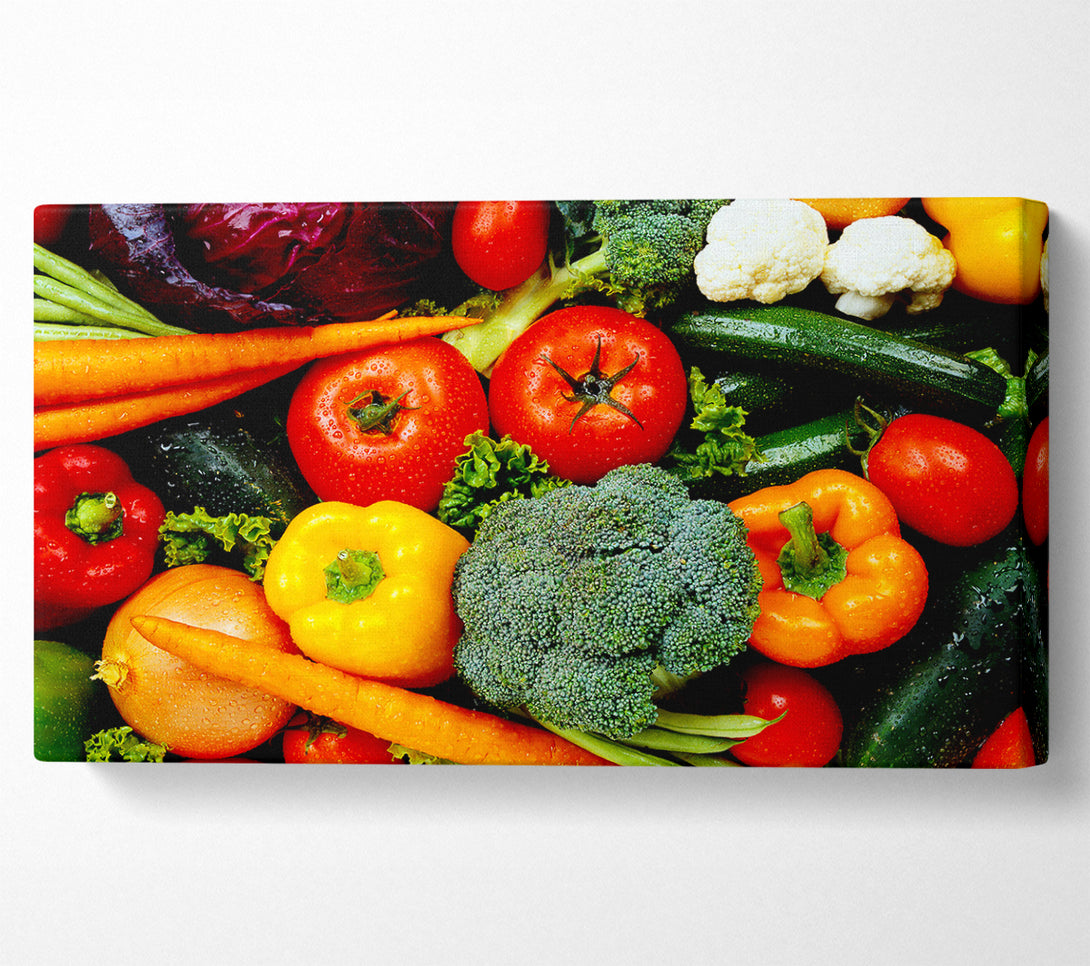  A Canvas Print of Vegetable Supreme Canvas Art