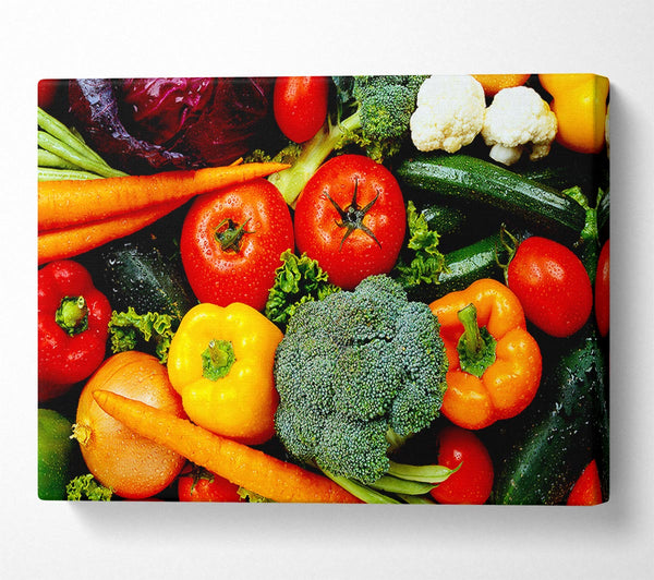  A Canvas Print of Vegetable Supreme Canvas Art