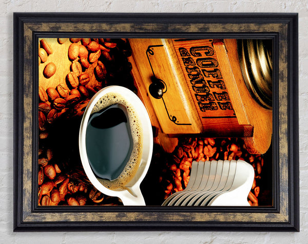 The Perfect Coffee Framed Print