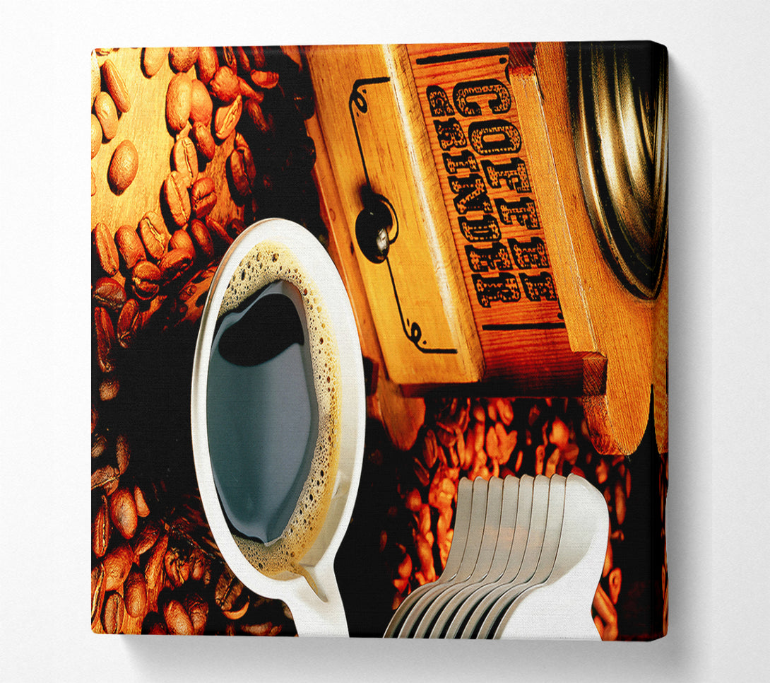  A Canvas Print of The Perfect Coffee Canvas Art