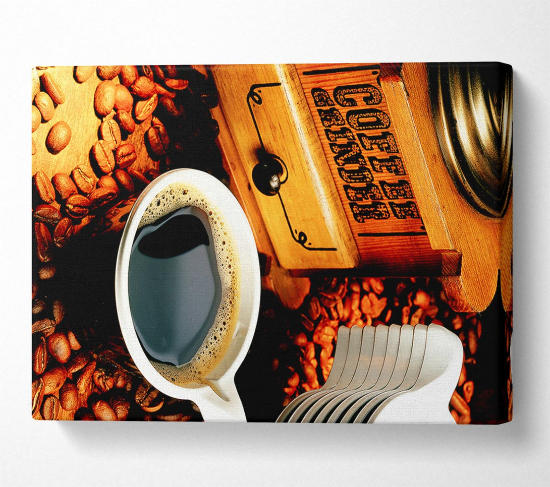  A Canvas Print of The Perfect Coffee Canvas Art