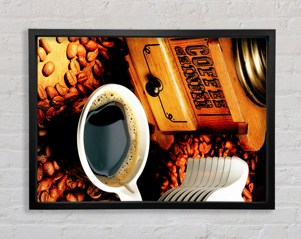 The Perfect Coffee Framed Print