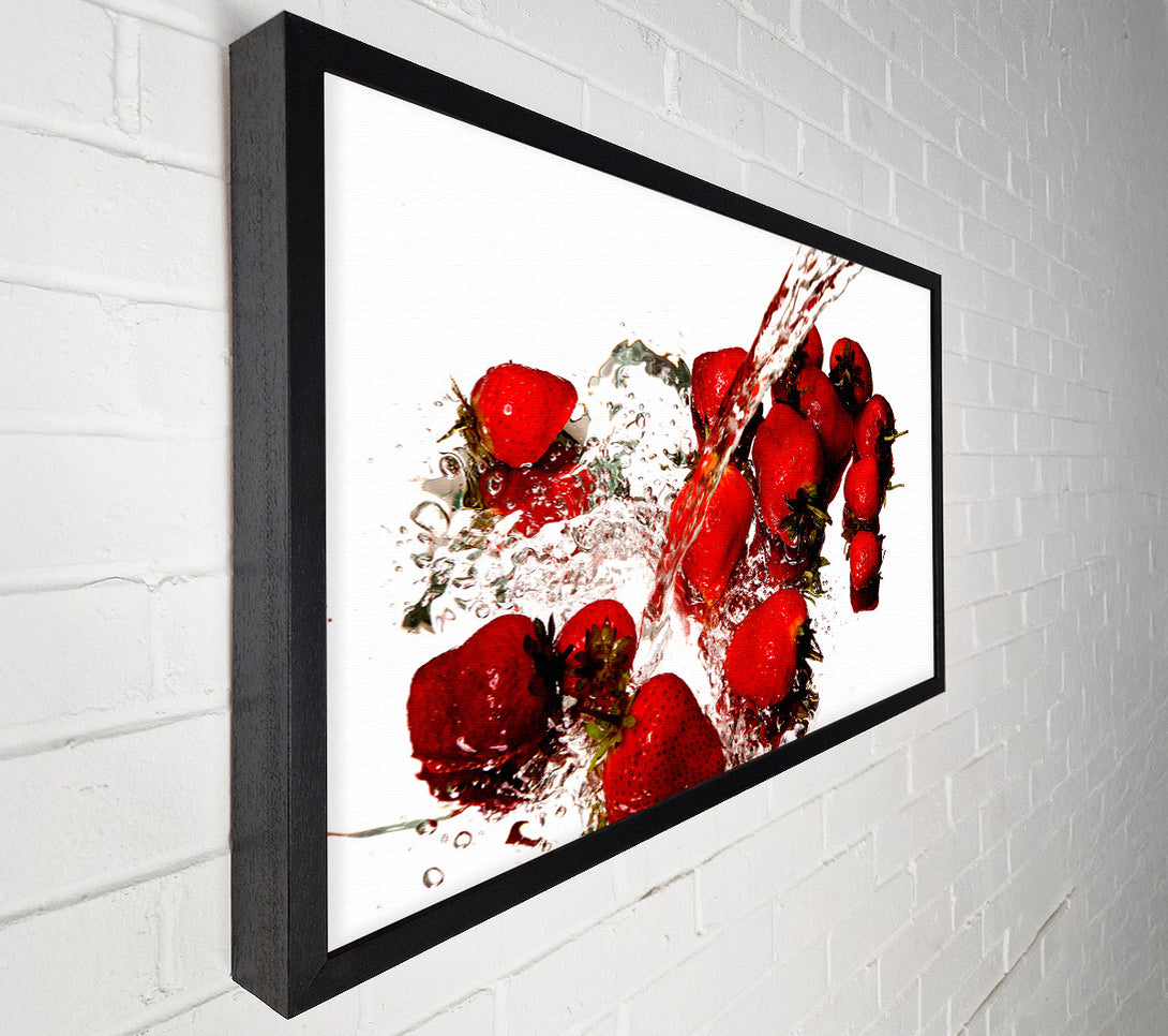  A Canvas Print of Strawberry Galore Canvas Print