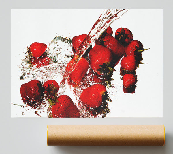Strawberry Galore Poster