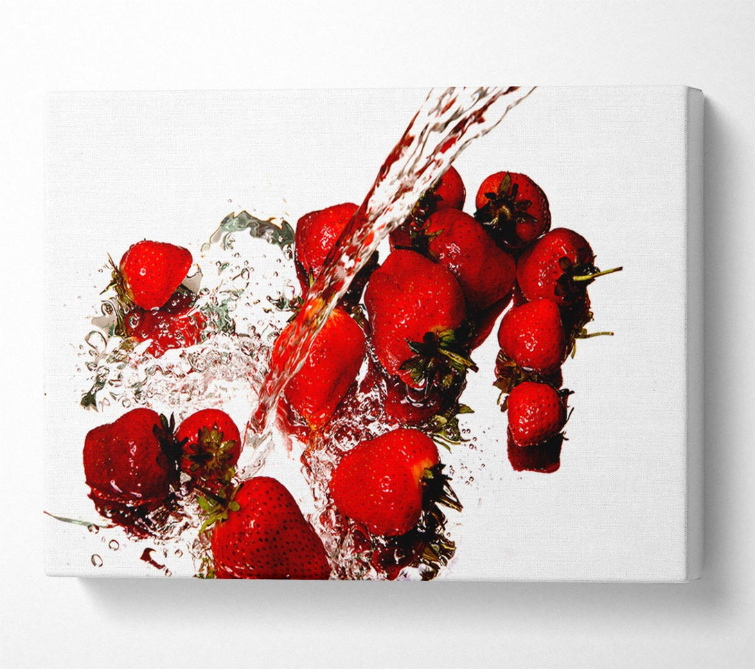  A Canvas Print of Strawberry Galore Canvas Print