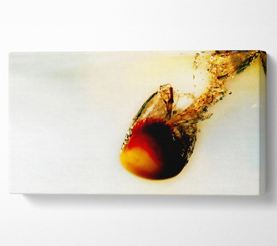  A Canvas Print of Peach Water Fizz Canvas Art