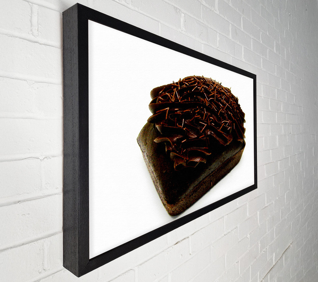  A Canvas Print of Chocolate Cake Heaven Canvas Print