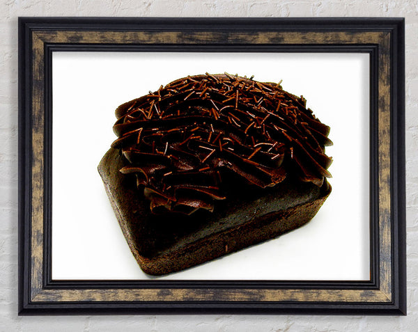 Chocolate Cake Heaven Framed Print