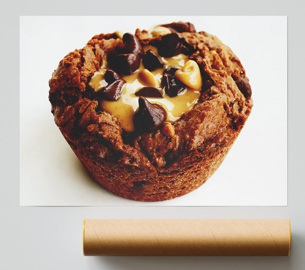 Chocolate Caramel Muffin Print