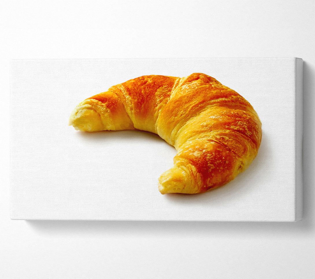  A Canvas Print of Croissant Delight Canvas Print