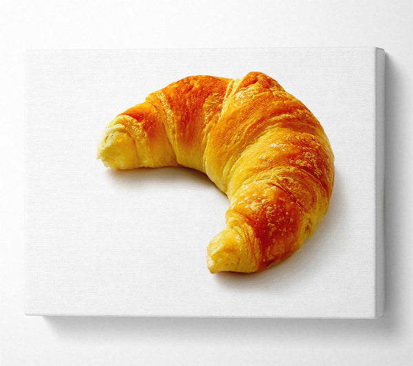  A Canvas Print of Croissant Delight Canvas Print