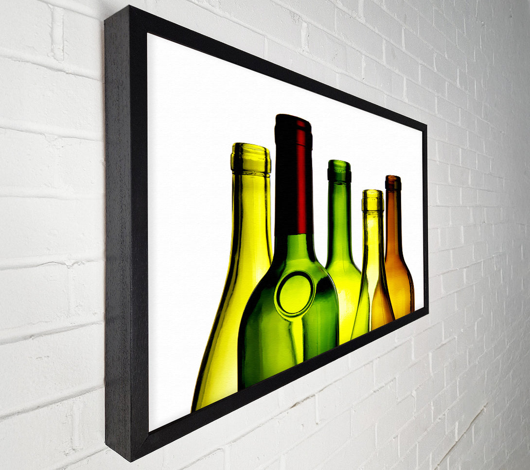  A Canvas Print of Wine Bottle Galour Canvas Art