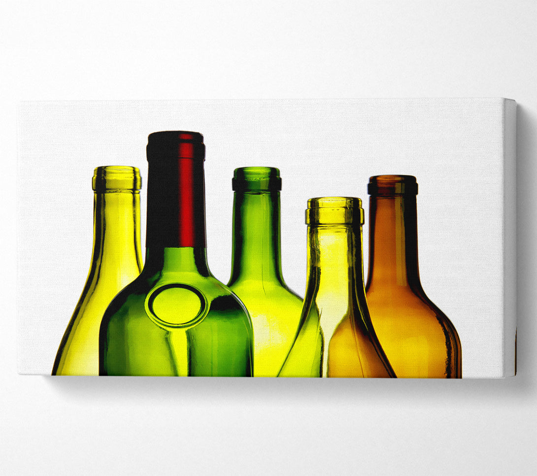  A Canvas Print of Wine Bottle Galour Canvas Art